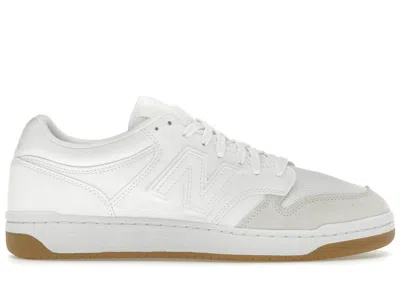 Pre-owned New Balance Men's  480 Sneakers In White/reflection