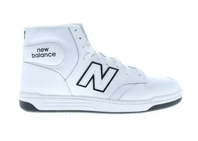 Pre-owned New Balance Men's  480 Sole Sneakers In White/black