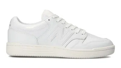 Pre-owned New Balance Men's  480 Triple Sneakers In White