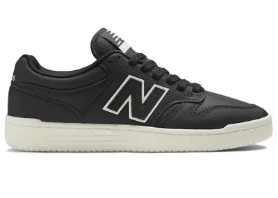 Pre-owned New Balance Men's  480 Yin Sneakers In Black/sea Salt