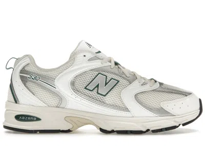 Pre-owned New Balance Men's  530 Marsh Sneakers In Sea Salt/green