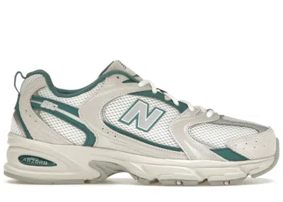 Pre-owned New Balance Men's  530 Sneakers In Beige/green