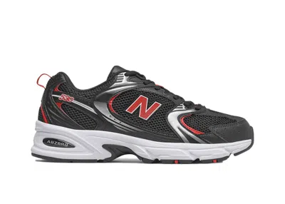 Pre-owned New Balance Men's  530 Sneakers In Black/red/silver