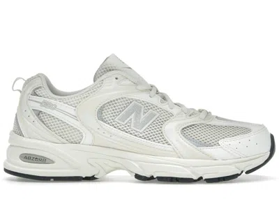 Pre-owned New Balance Men's  530 Sneakers In Cream/white/silver