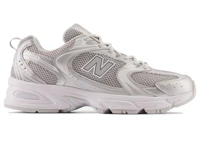 Pre-owned New Balance Men's  530 Sneakers In Silver Metallic/moonbeam