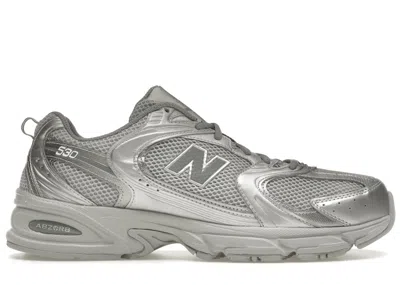 Pre-owned New Balance Men's  530 Sneakers In Silver/grey