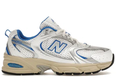 Pre-owned New Balance Men's  530 Sneakers In White/blue Oasis