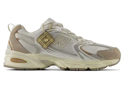 Pre-owned New Balance Men's  530 Sneakers In White/light Khaki In Multi
