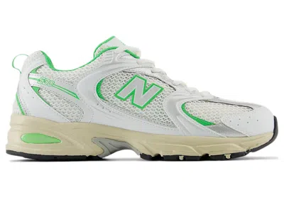Pre-owned New Balance Men's  530 Sneakers In White/palm Leaf In Multi