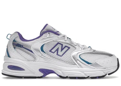Pre-owned New Balance Men's  530 Sneakers In White/purple In Multi
