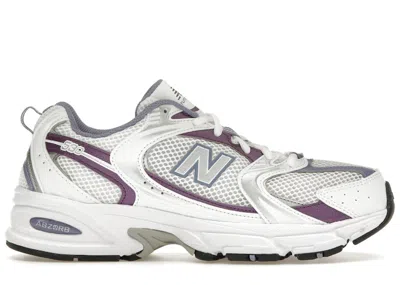 Pre-owned New Balance Men's  530 Sneakers In White/violet