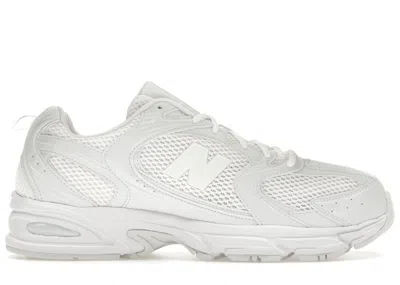 Pre-owned New Balance Men's  530 Triple Sneakers In White