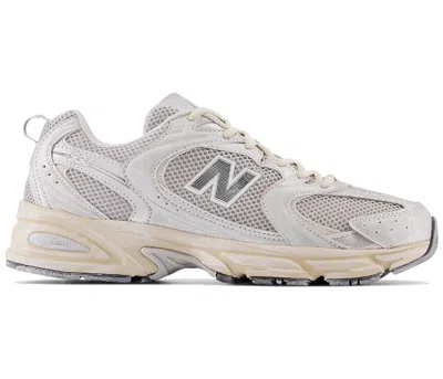 Pre-owned New Balance Men's  530 Vintage Sneakers In Silver Metallic/moonbeam