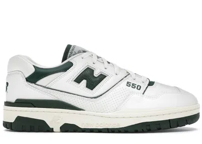 Pre-owned New Balance Men's  550 Aime Leon Dore Sneakers In White/green