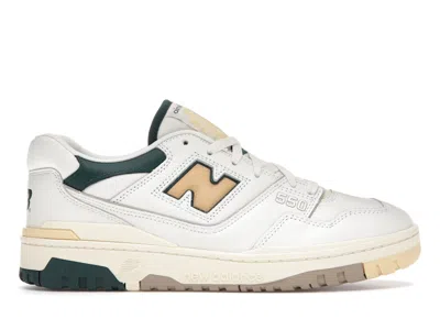 Pre-owned New Balance Men's  550 Aime Leon Dore Sneakers In White/natural/green In Multi