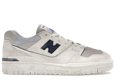 Pre-owned New Balance Men's  550 Grey Day (2023) Sneakers In Nimbus Cloud/raincloud/navy Blue