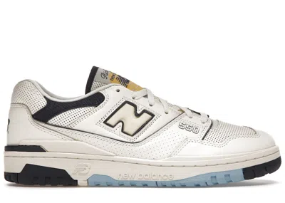 Pre-owned New Balance Men's  550 Rich Paul Sneakers In Cream/navy/sky Blue In Multi