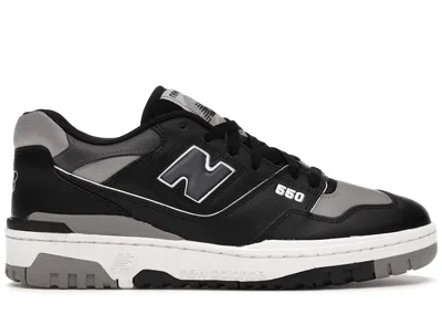 Pre-owned New Balance Men's  550 Shadow Sneakers In Black/marblehead