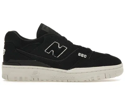 Pre-owned New Balance Men's  550 Sneakers In Magnet/white/black In Multi
