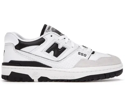 Pre-owned New Balance Men's  550 Sneakers In Sea Salt/black In Multi