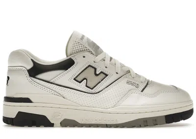 Pre-owned New Balance Men's  550 Sneakers In Sea Salt/cream/black