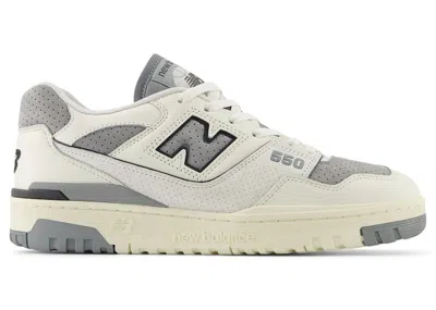 Pre-owned New Balance Men's  550 Sneakers In Sea Salt/slate Grey
