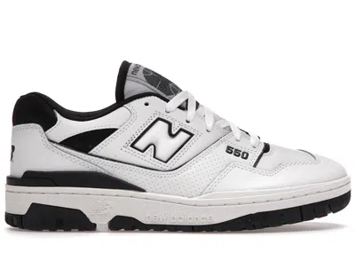 Pre-owned New Balance Men's  550 Sneakers In White/black