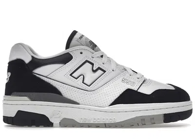 Pre-owned New Balance Men's  550 Sneakers In White/black/rain Cloud