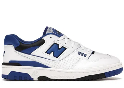 Pre-owned New Balance Men's  550 Sneakers In White/blue