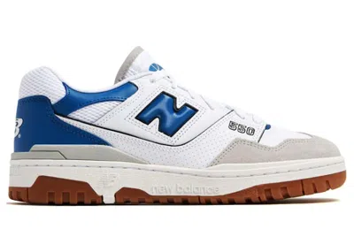 Pre-owned New Balance Men's  550 Sneakers In White/blue Agate
