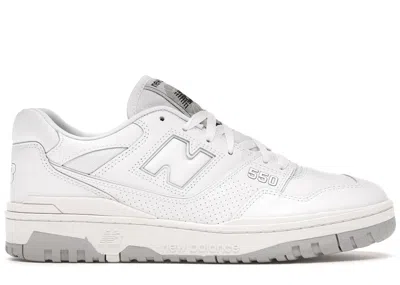 Pre-owned New Balance Men's  550 Sneakers In White/grey