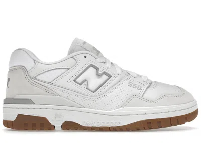 Pre-owned New Balance Men's  550 Sneakers In White/gum