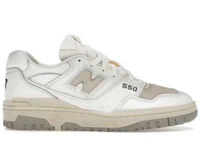 Pre-owned New Balance Men's  550 Sneakers In White/timberwolf/raincloud In Multi