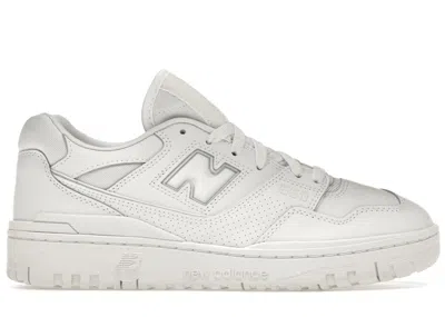 Pre-owned New Balance Men's  550 Triple Sneakers In White