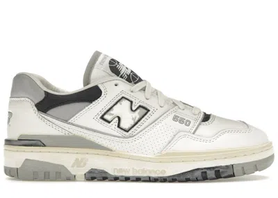 Pre-owned New Balance Men's  550 Vintage Pack Sneakers In Sea Salt/concrete/black