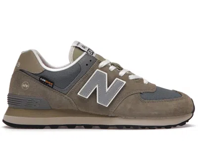 Pre-owned New Balance Men's  574 Alpha Industries Sneakers In Vetiver/sedona Sage/covert Green
