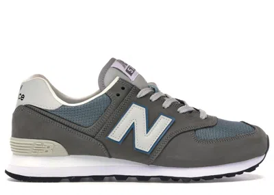 Pre-owned New Balance Men's  574 Day Steel Sneakers In Grey/blue