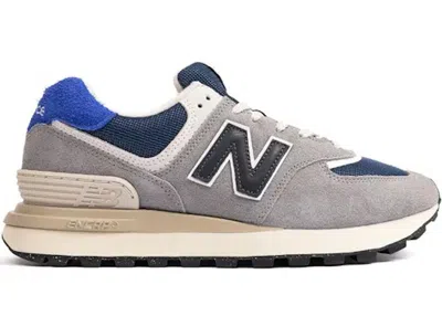 Pre-owned New Balance Men's  574 Legacy Sneakers In Grey/blue
