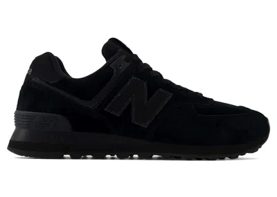 Pre-owned New Balance Men's  574 Sneakers In Black