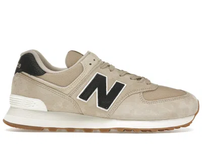 Pre-owned New Balance Men's  574 Sneakers In Incense/black/sea Salt