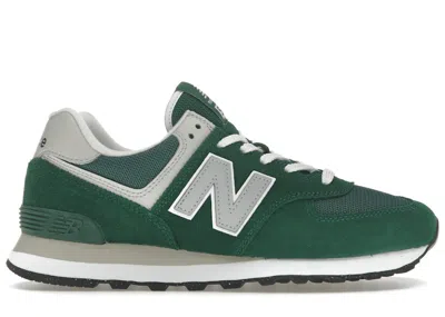 Pre-owned New Balance Men's  574 Sneakers In Marsh Green/new Spruce/grey Matter