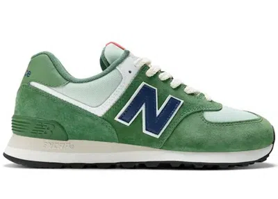 Pre-owned New Balance Men's  574 Sneakers In Nori In Green