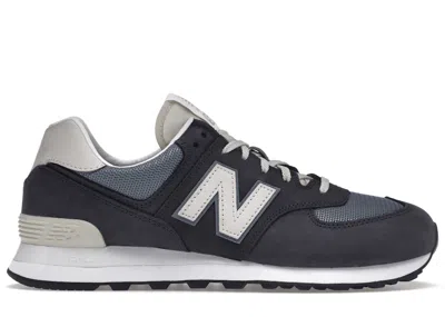 Pre-owned New Balance Men's  574 Sneakers In Outerspace/sea Salt/white