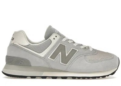 Pre-owned New Balance Men's  574 Sneakers In Rain Cloud/white