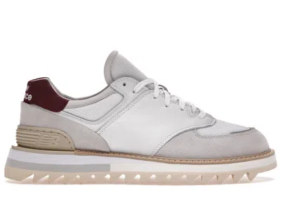 Pre-owned New Balance Men's  574 Tds Sneakers In Nimbus Cloud/burgundy