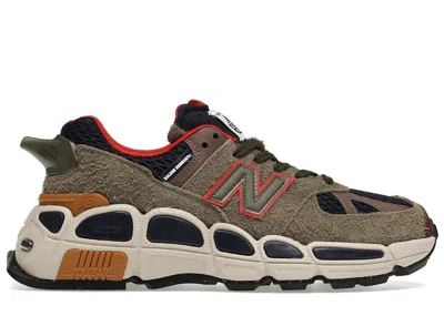 Pre-owned New Balance Men's  574 Yurt Salehe Bembury Sneakers In Team Forest Green/burgundy