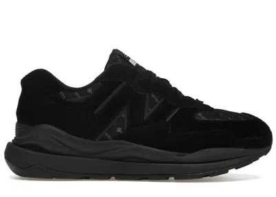 Pre-owned New Balance Men's  57/40 Goretex Sneakers In Black/white In Multi