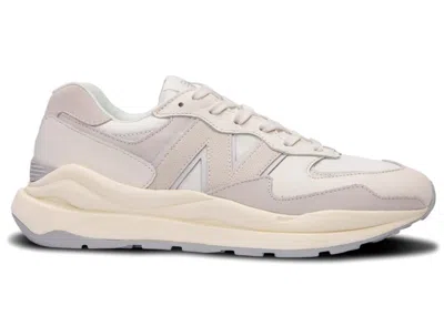Pre-owned New Balance Men's  57/40 Pack Sneakers In White/grey