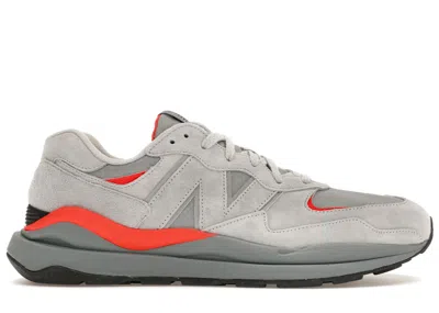 Pre-owned New Balance Men's  57/40 Protection Pack Sneakers In Grey/red