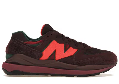 Pre-owned New Balance Men's  57/40 Sneakers In Henna/neo Flame
